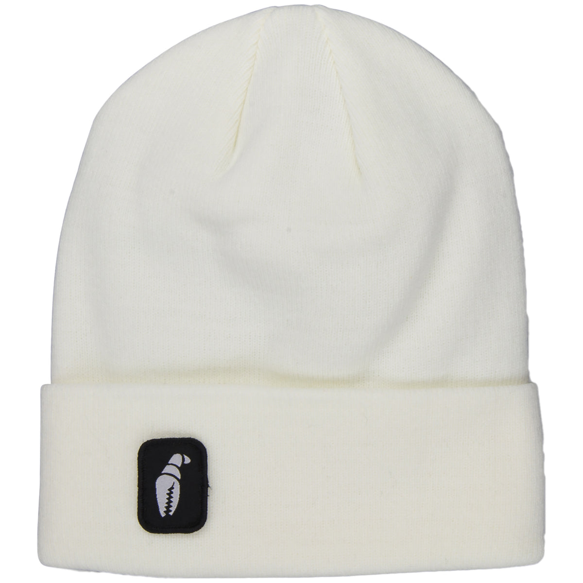 Crab Grab Tall Claw Beanie White