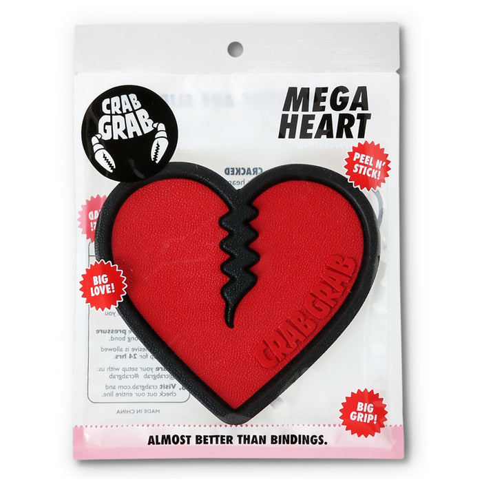 Crab Grab Mega Hearts Stomp Pad Red