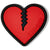 Crab Grab Mega Hearts Stomp Pad Red