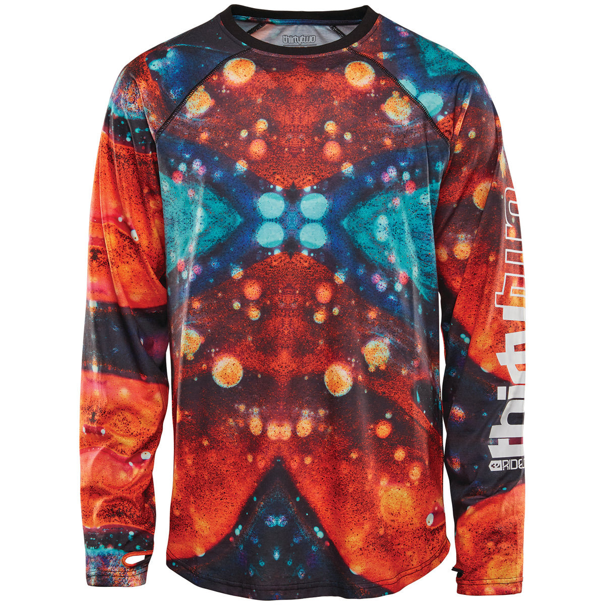 thirtytwo Ride Lite Long Sleeve Shirt - Men's Black/Print