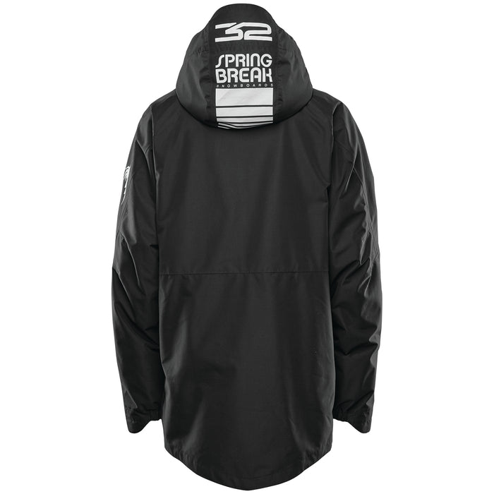 thirtytwo Spring Break Pintail Parka - Men's Black
