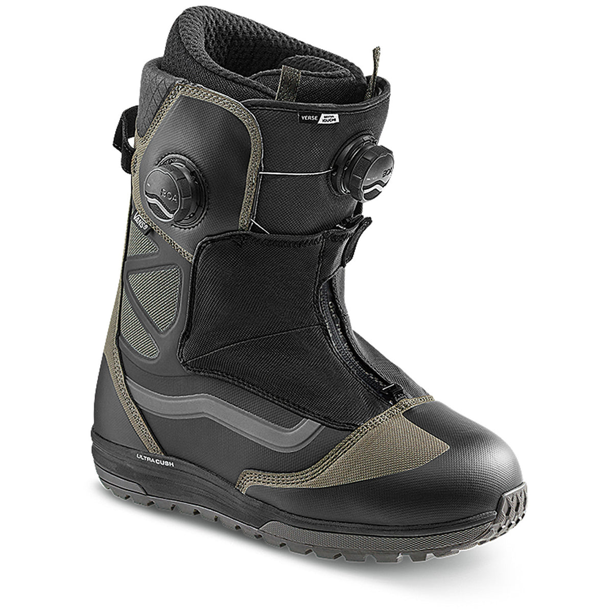 Vans Verse Snowboard Boots 2021 (Bryan Iguchi) Black/Gray