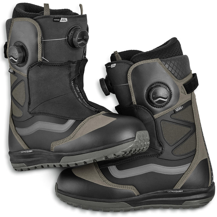 Vans Verse Snowboard Boots 2021 (Bryan Iguchi) Black/Gray