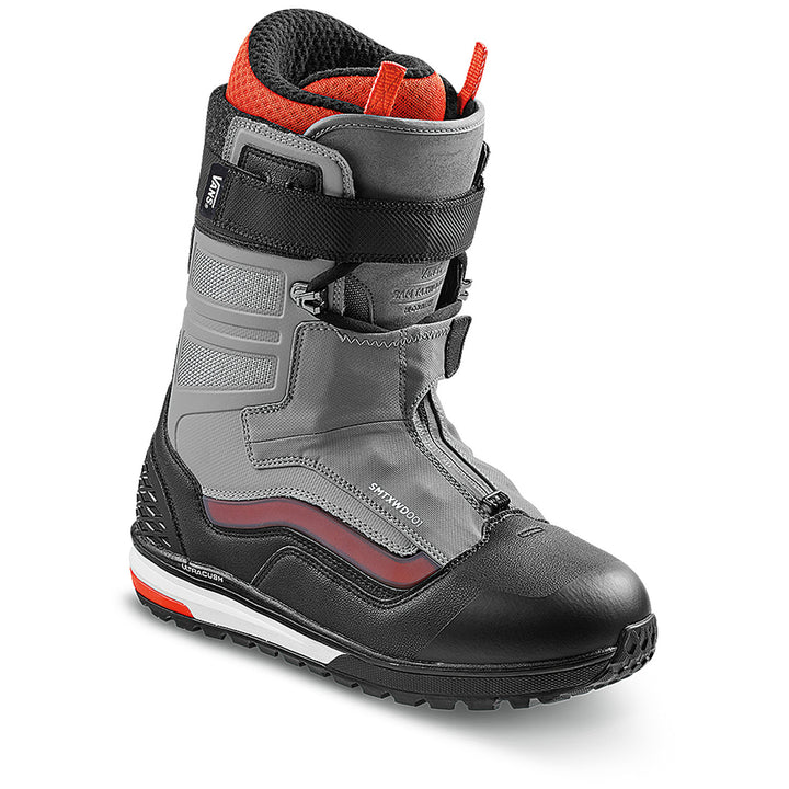 Vans Hi-Country & Hell-Bound Snowboard Boots 2021 (Sam Taxwood) Gray/Black