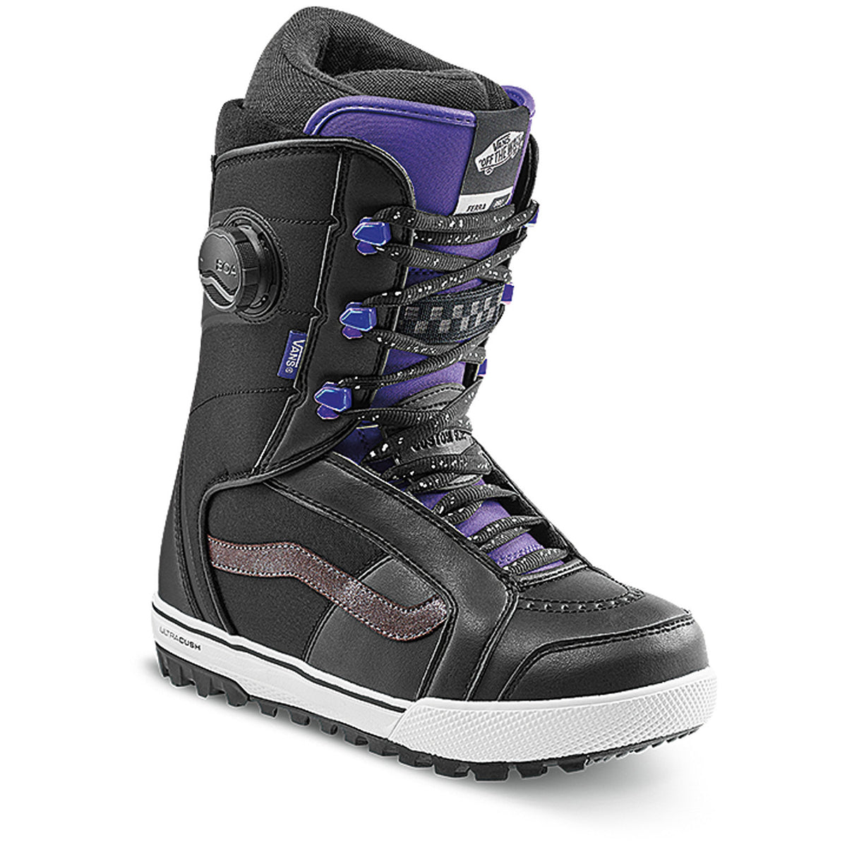 Vans Ferra Pro Snowboard Boots - Women's 2021 Black/Purple