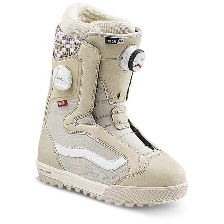 Vans Encore Pro Snowboard Boots - Women's 2021 Oatmeal/Peyote