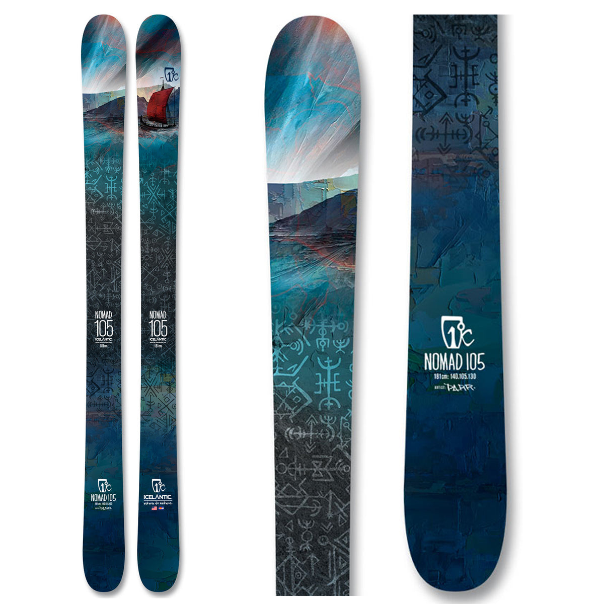 Icelantic Nomad 105 Skis 2021
