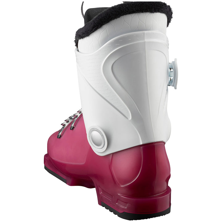 Salomon T3 RT Girly Ski Boots - Girls' 2023 Rose Violet Translucent