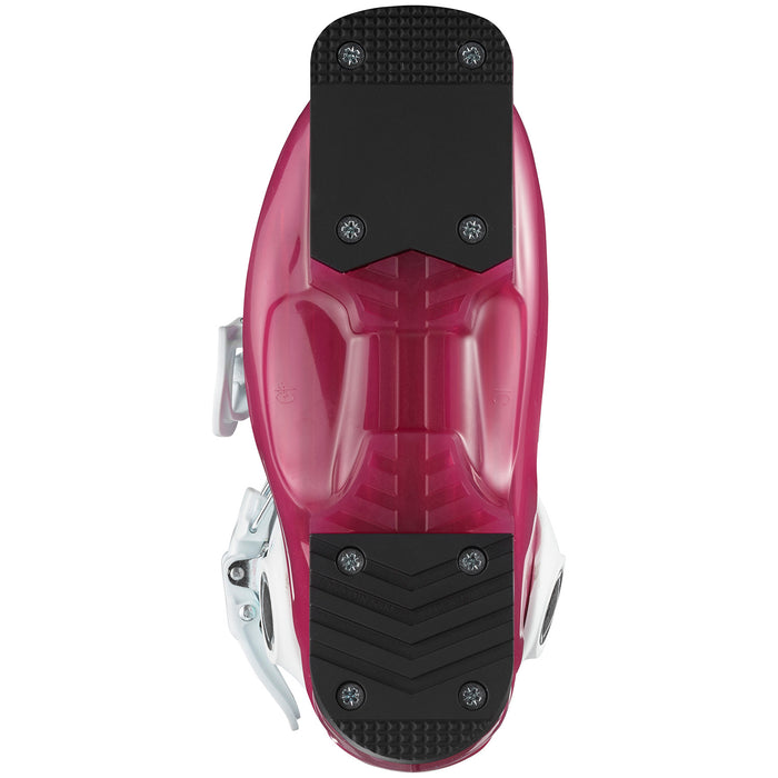 Salomon T2 RT Girly Ski Boots - Toddler Girls' 2023 Rose Violet Translucent
