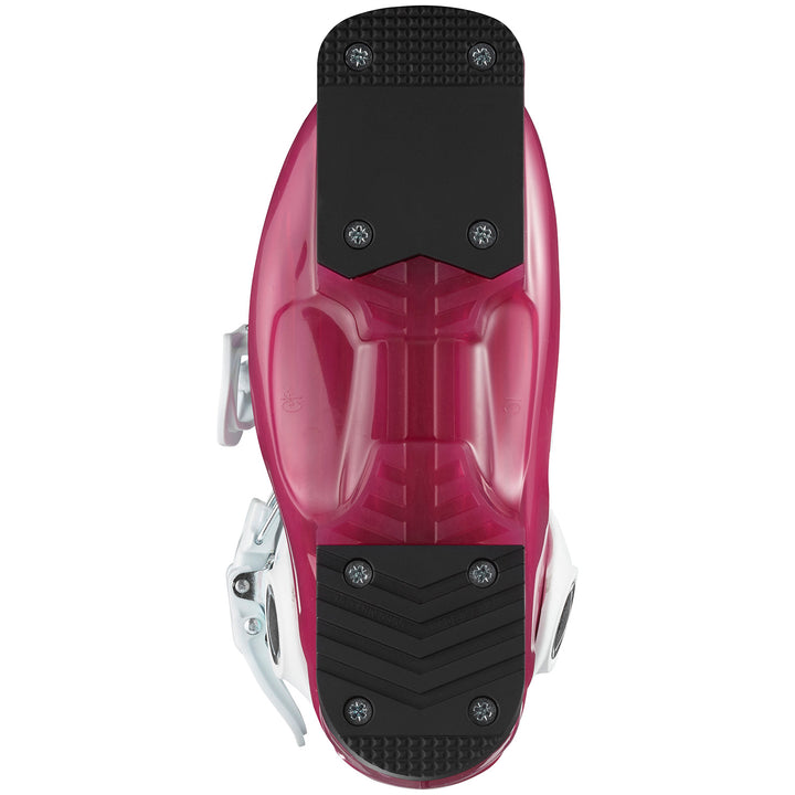 Salomon T2 RT Girly Ski Boots - Toddler Girls' 2023 Rose Violet Translucent