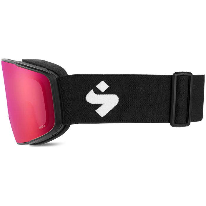 Sweet Protection Boondock RIG Reflect Goggles Matte Black/Black/Rig Bixbite