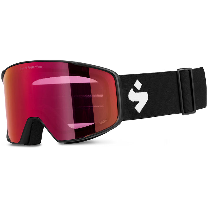 Sweet Protection Boondock RIG Reflect Goggles Matte Black/Black/Rig Bixbite