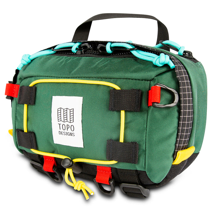 Topo Designs Subalpine Hip Pack Forest/Black Ripstop