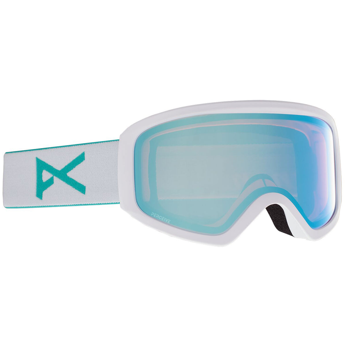 Anon Insight Goggles - Women's White / Perceive Variable Blue + Amber