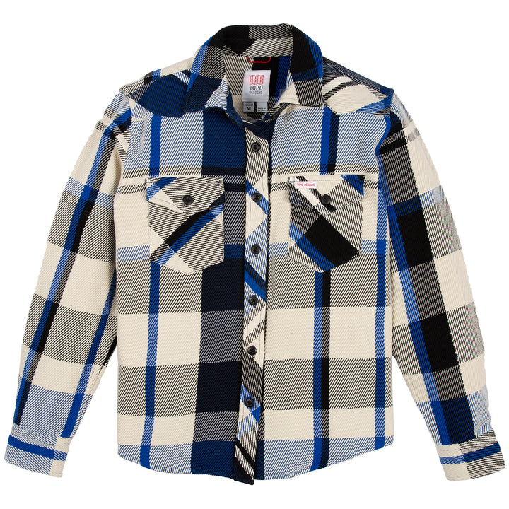 Topo Designs Mountain Heavyweight Shirt - Women's Natural/Black Plaid