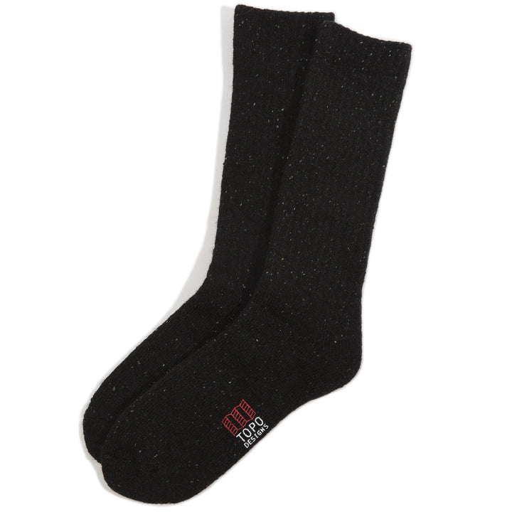 Topo Designs Mountain Socks Black