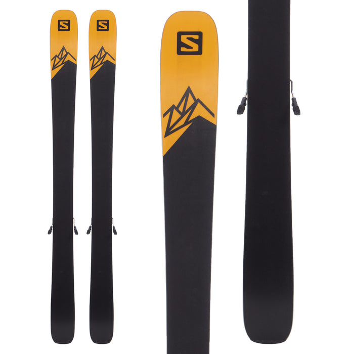Salomon QST 92 Skis + Warden 13 Demo Bindings 2020