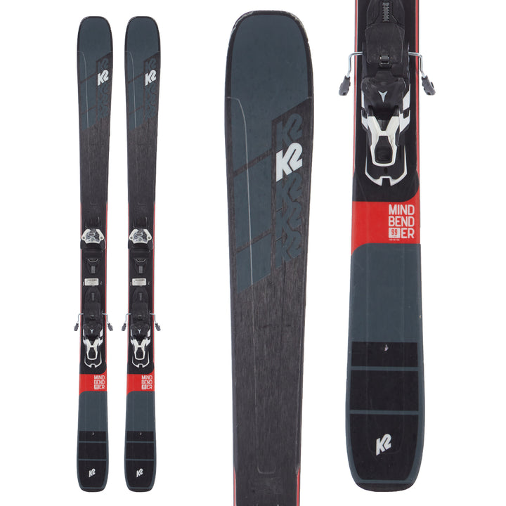 K2 Mindbender 99 Ti Skis + Warden 13 Demo Bindings 2020