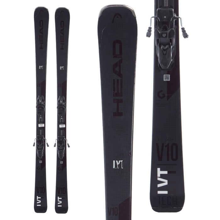 Head V-Shape V10 Skis + PRD 12 GW Bindings 2020