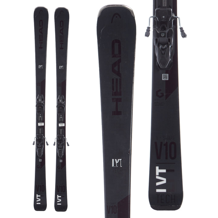 Head V-Shape V10 Skis + PRD 12 GW Bindings 2020