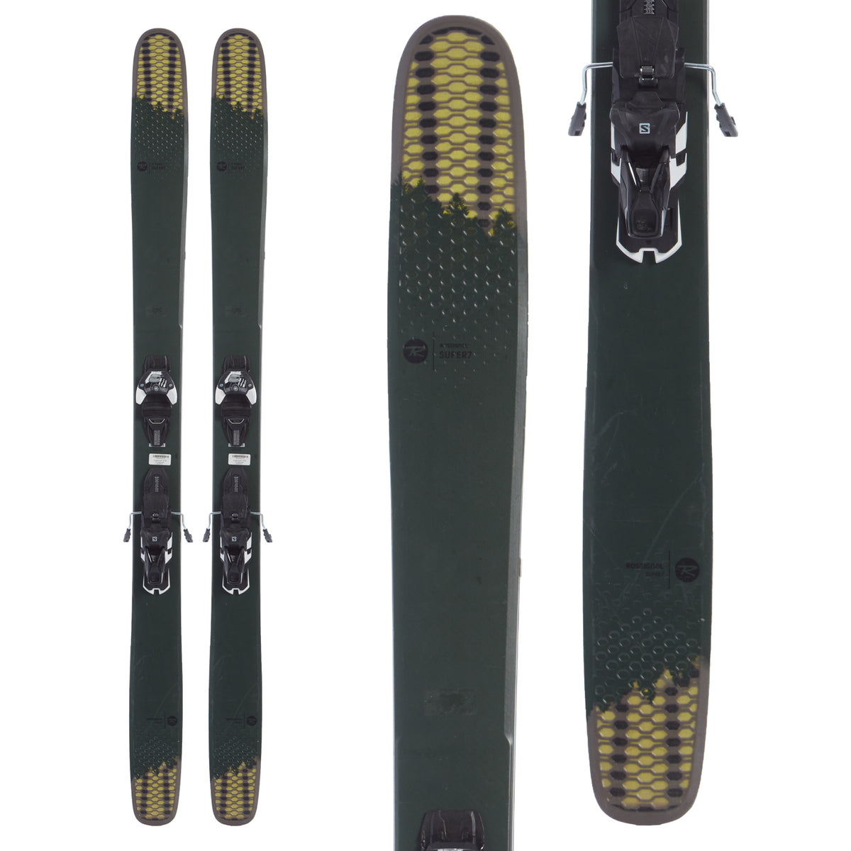 Rossignol Super 7 HD Skis + Warden 13 Demo Bindings 2020