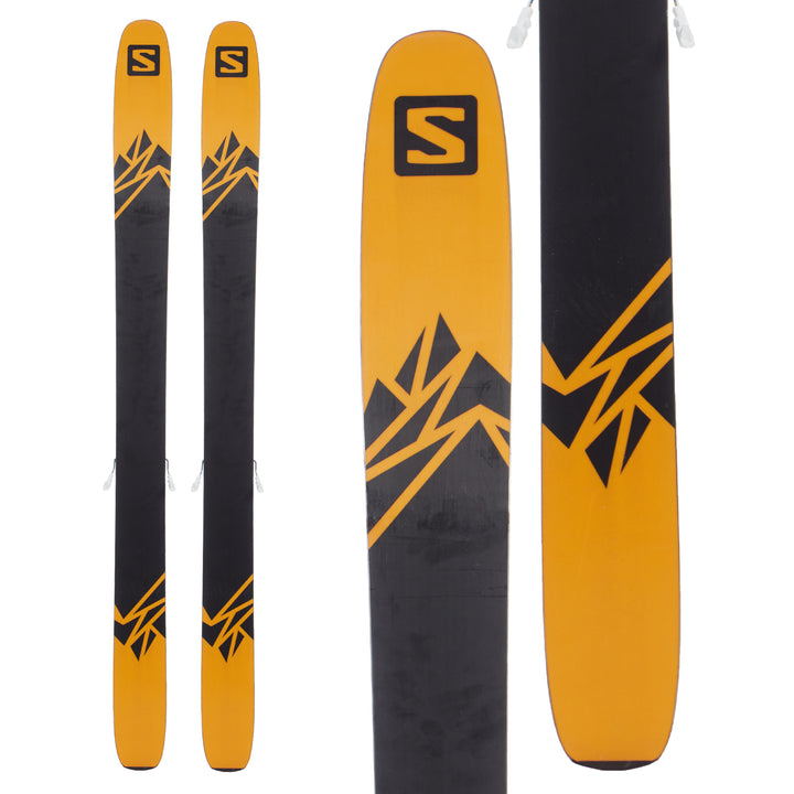Salomon QST 118 Skis + Warden 13 Demo Bindings 2020