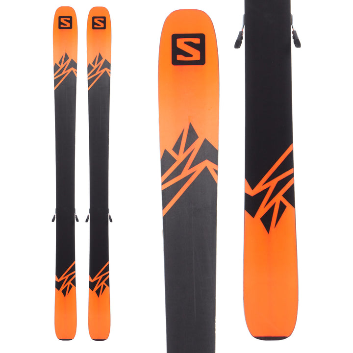 Salomon QST 106 Skis + Warden 13 Demo Bindings 2020
