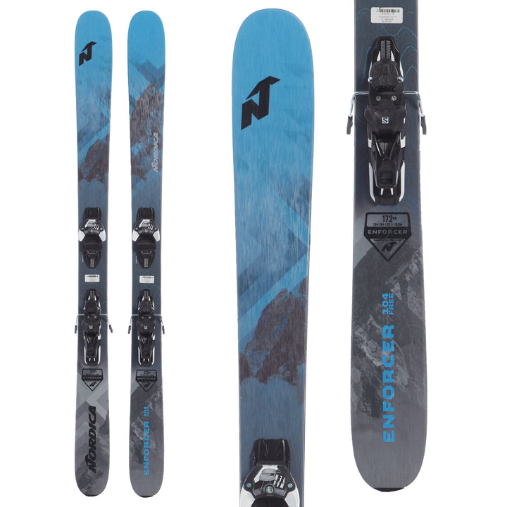 Nordica Enforcer 104 Free Skis + Warden 13 Demo Bindings 2020