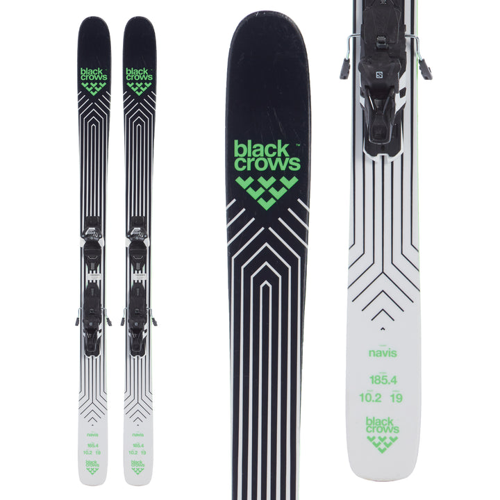 Black Crows Navis Skis + Warden 13 Demo Bindings 2020