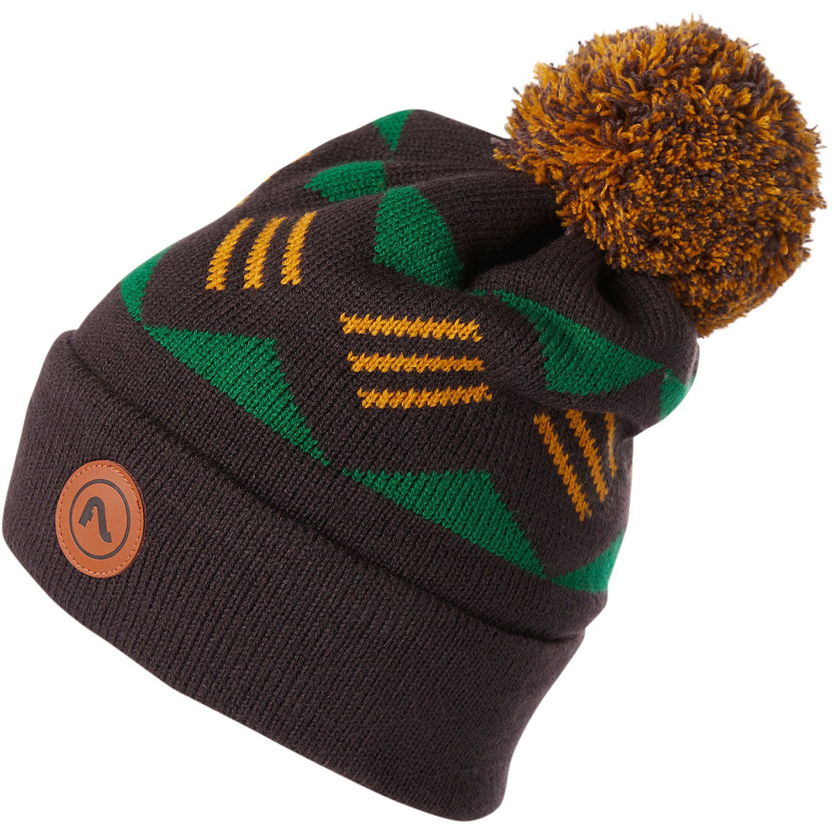 Flylow Revival Pom Beanie Charcoal