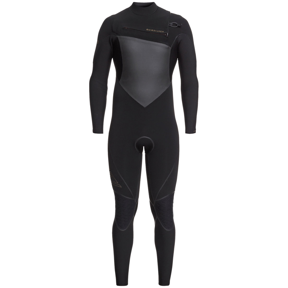 Quiksilver 4/3 Highline+ Chest Zip Wetsuit Black/Gold