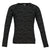 Icebreaker 200 Oasis Napasoq Lines Long Sleeve Crew - Kids' Black