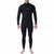 Rip Curl 4/3 Dawn Patrol Chest Zip Wetsuit Black
