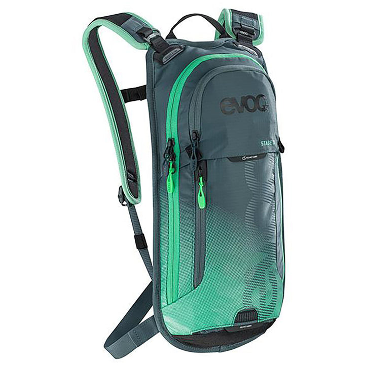 EVOC Stage 3L + 2L Bladder Hydration Pack Slate/Neon Green