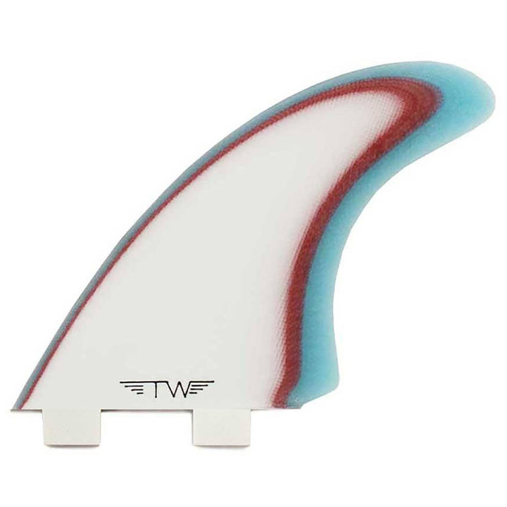 Captain Fin Tyler Warren Twin ESP Twin Tab Fin Set Blue