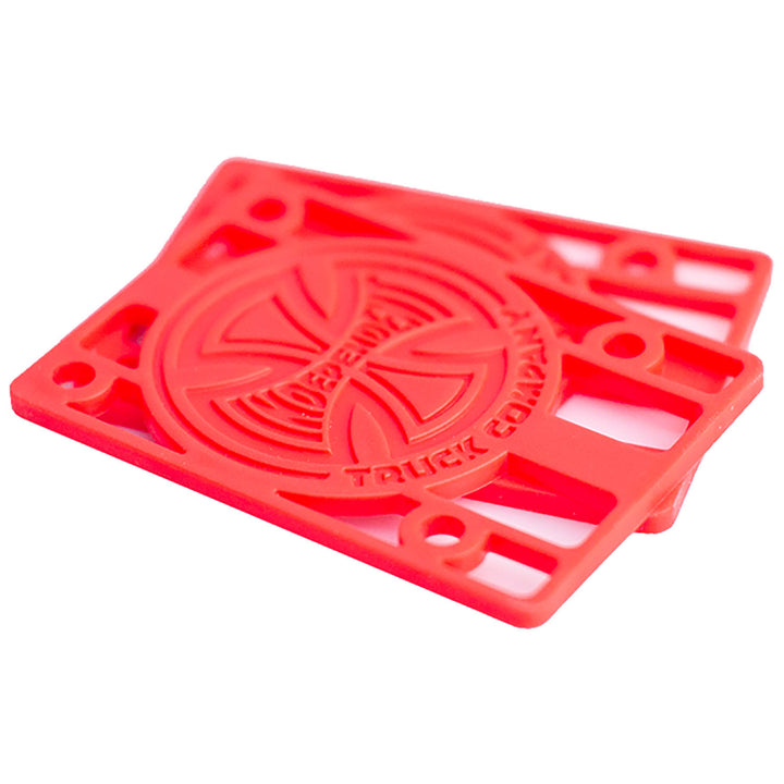Independent Genuine Parts Risers 1/8 Red Riser Pads