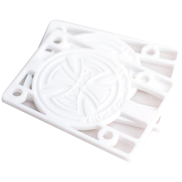 Independent Genuine Parts Risers 1/8 White Riser Pads