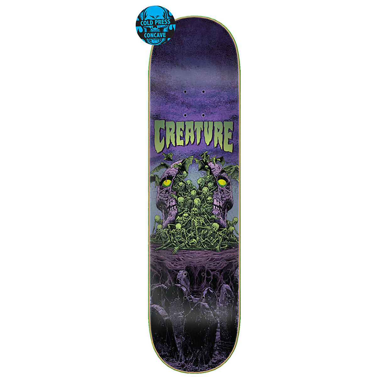 Creature Awakening Cold Press 8.25 Skateboard Deck