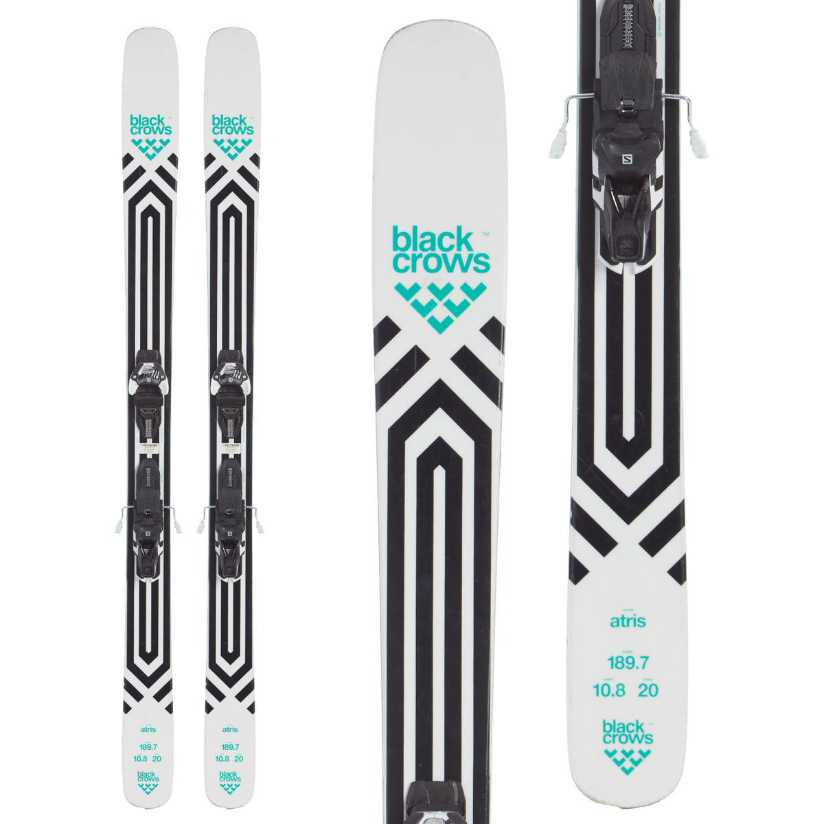 Black Crows Atris Skis + Warden 13 Demo Bindings 2020