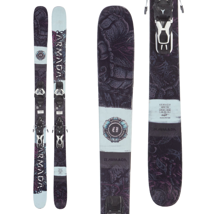 Armada ARW 96 Skis + Warden 11 Demo Bindings - Women's 2020