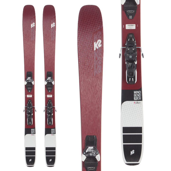 K2 Mindbender 106 C Alliance Skis + Warden 11 Demo Bindings - Women's 2020