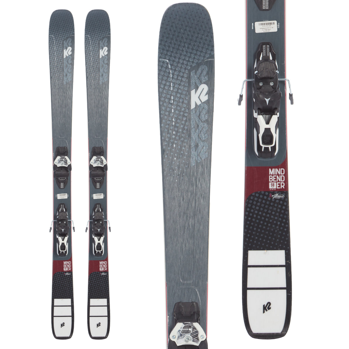 K2 Mindbender 98 Ti Alliance Skis + Warden 11 Demo Bindings - Women's 2020