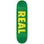 Real Bold Team Series Green 8.38 Skateboard Deck