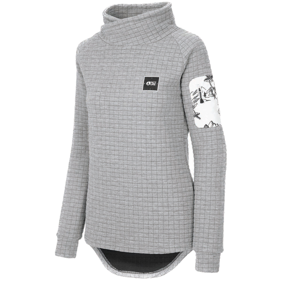 Picture Organic Mira Quilted Top - Women's Grey Melange