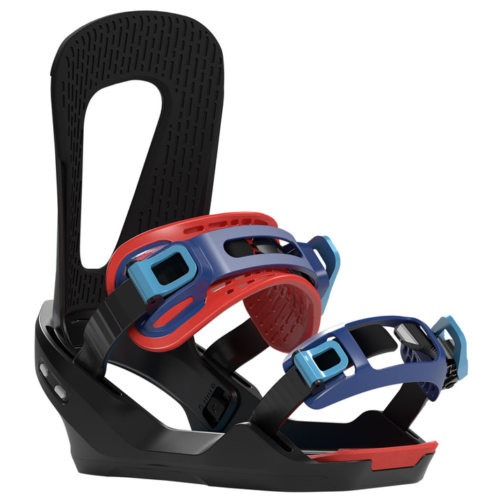 Switchback CT Snowboard Bindings 2021 Black/Red/Blue