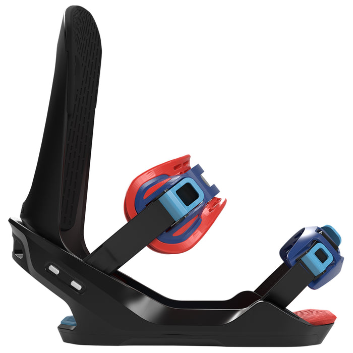 Switchback CT Snowboard Bindings 2021 Black/Red/Blue