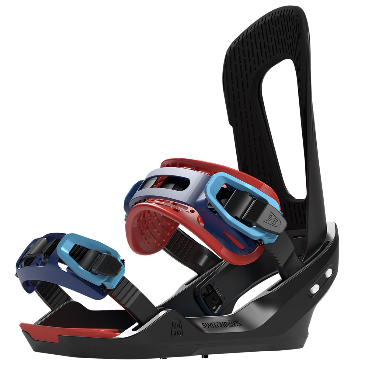 Switchback CT Snowboard Bindings 2021 Black/Red/Blue