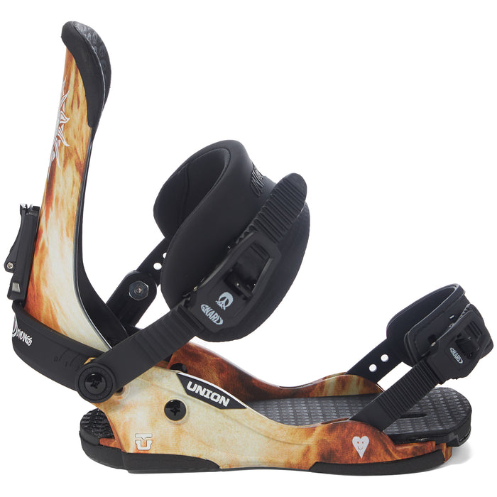 Union Gnarly Snowboard Bindings 2019 Acid Wash