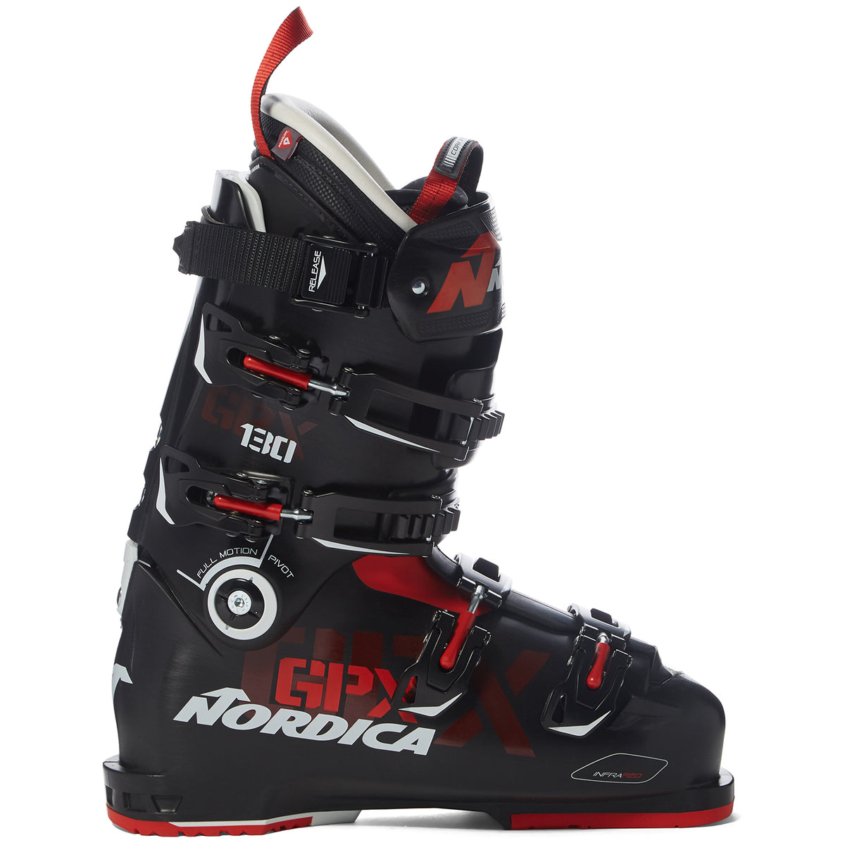 Nordica GPX 130 Ski Boots 2018 Black/Red