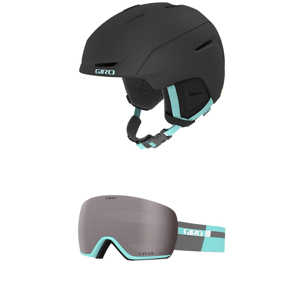 Giro Avera MIPS Helmet - Women's + Giro Lusi Goggles - Women's
